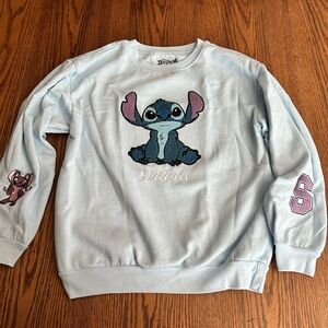 NWOT Disney Stitch CrewNeck Sweatshirt